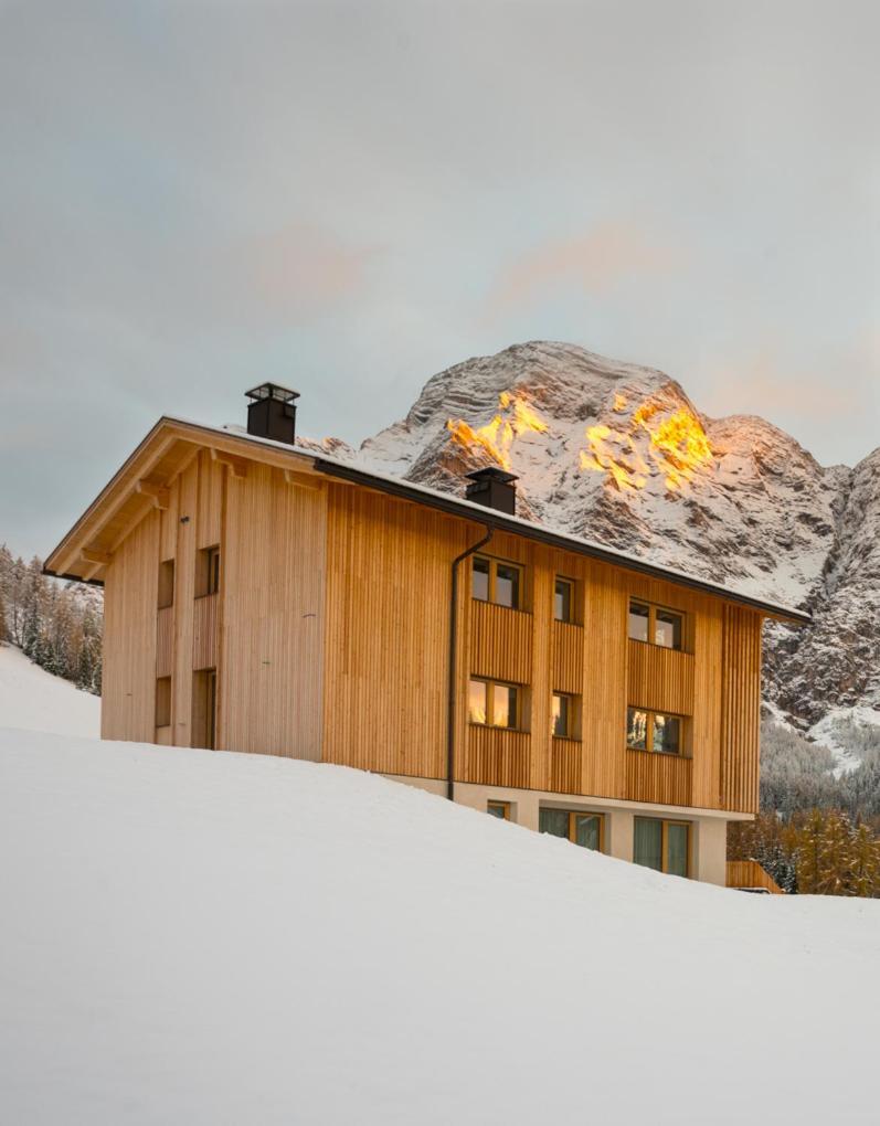 Ciasa Plandros Apartments La Valle Dış mekan fotoğraf